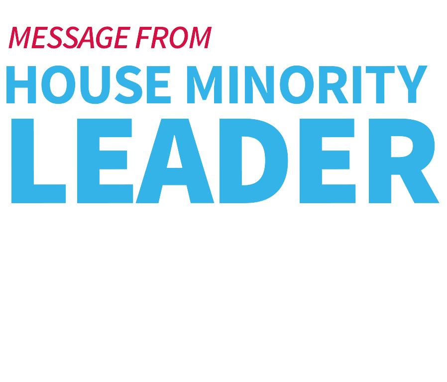 Message from House Minority Leader Dani Isaacsohn